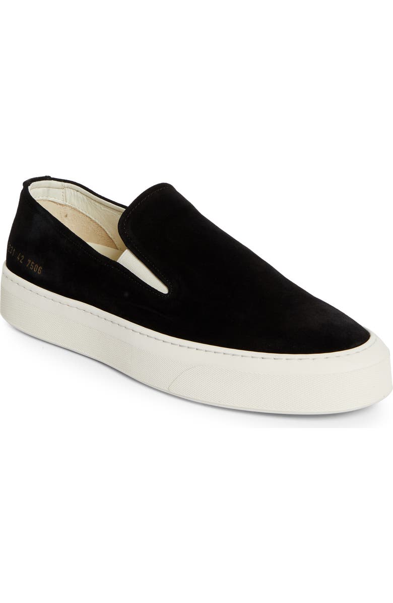 Common Projects Slip-On Sneaker, Main, color, 7506 Black/ White Sole
