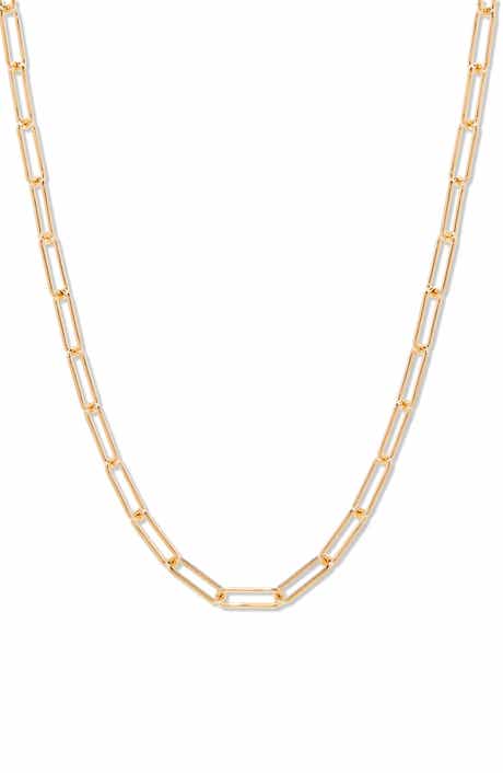 Colette Paper Clip Chain Necklace