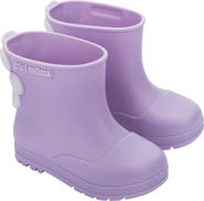 Mini Melissa Kids' Welly Bloomy Waterproof Rain Boot