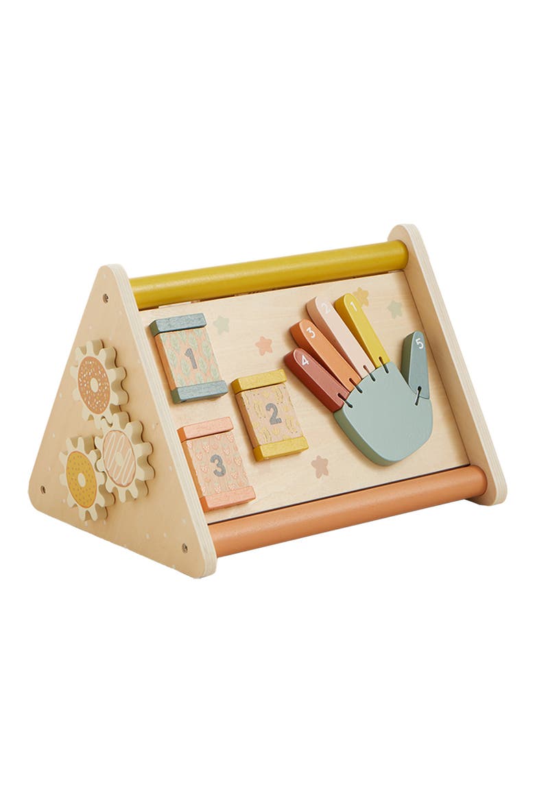 Activity Triangle Toy, Alternate, color, MULTI