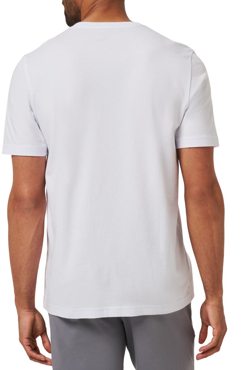 TravisMathew Rainforest Canopy Graphic T-Shirt, Alternate, color, White