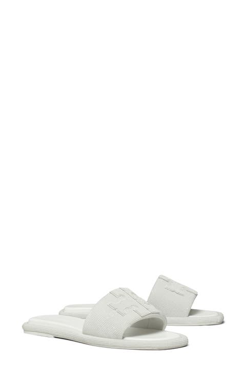 Double T Pavé Slide Sandal
