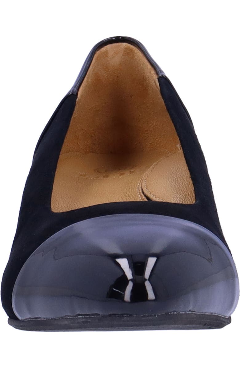 L'Amour des Pieds Kishita Cap Toe Kitten Heel Pump, Alternate, color,