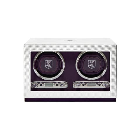 Silver Double Watch Winder