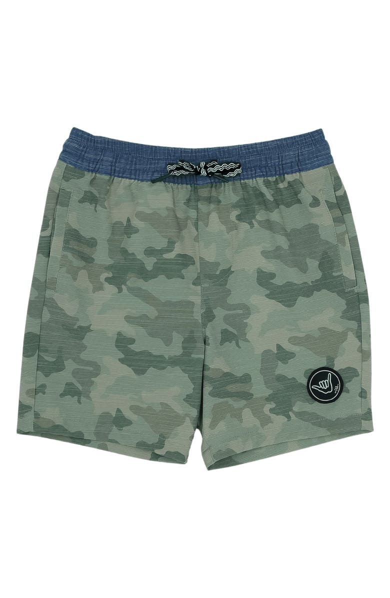 Feather 4 Arrow Kids' Seafarer Hybrid Shorts, Main, color, 
