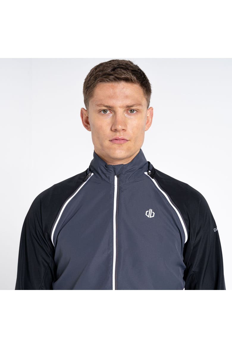 Oxidate Windshell Jacket, Alternate, color, Black and Ebony