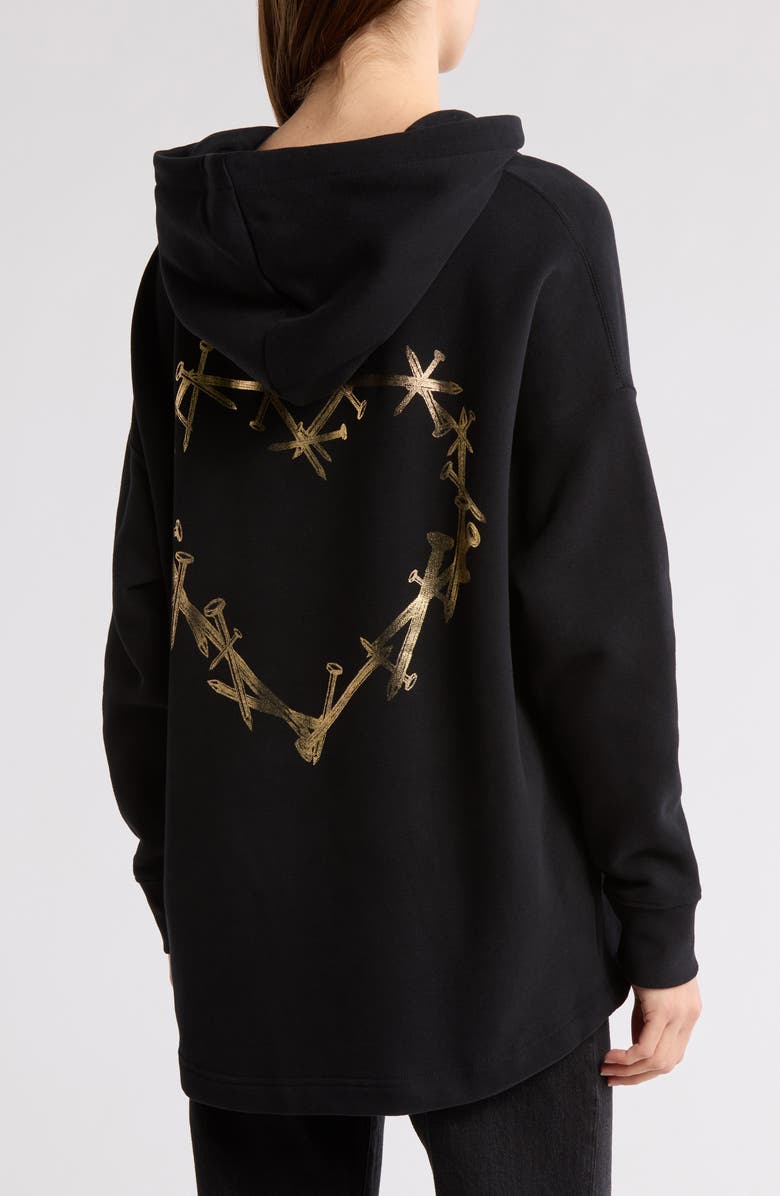 AllSaints Petra Etienne Cotton Hoodie, Alternate, color, 
