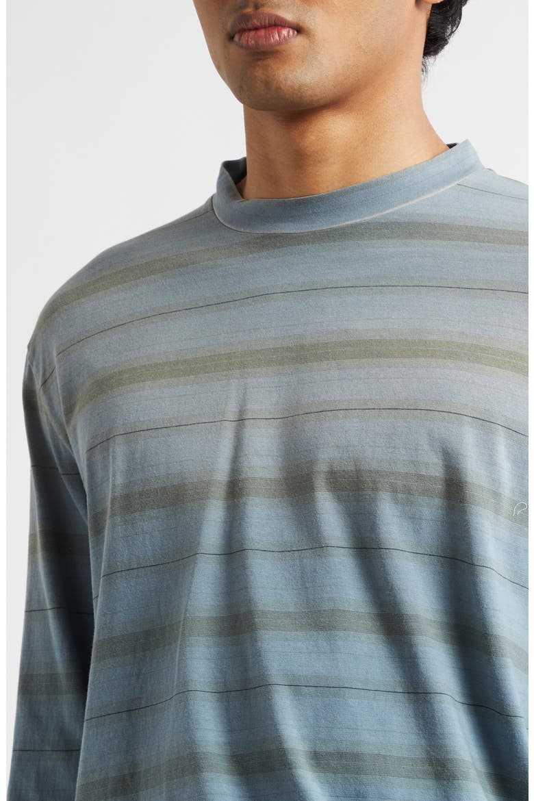 Box Stripe Long Sleeve T-Shirt, Alternate, color, SPRAY FADE GHOST STRIPE