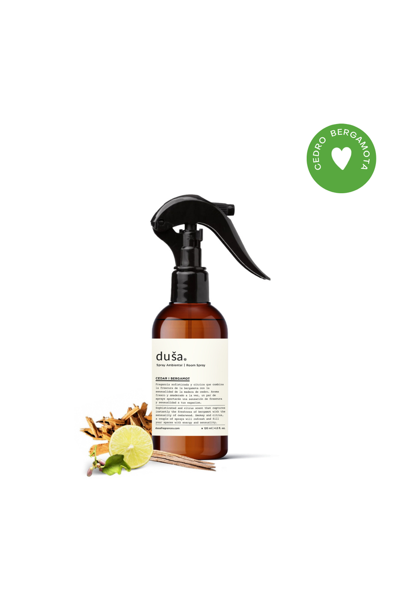 Dusa Fragrances Cedar I Bergamot - Room & Linen Spray, Main, color, Cedar Bergamote - 4 Oz