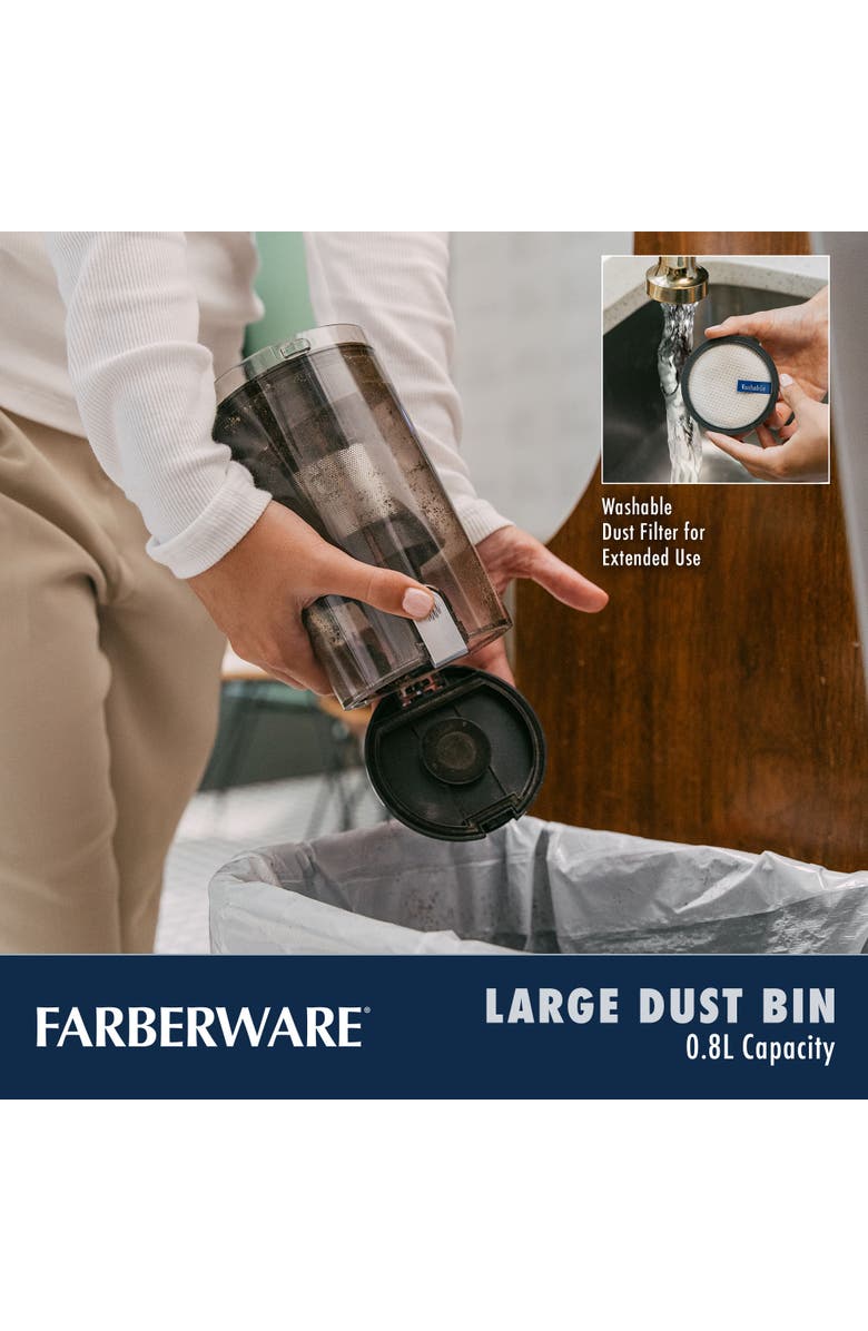 FARBERWARE Classic Stick Vacuum Cleaner, Alternate, color, Black