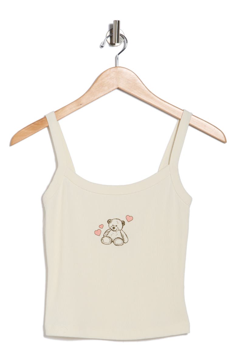 Rose Embroidered Tank Top