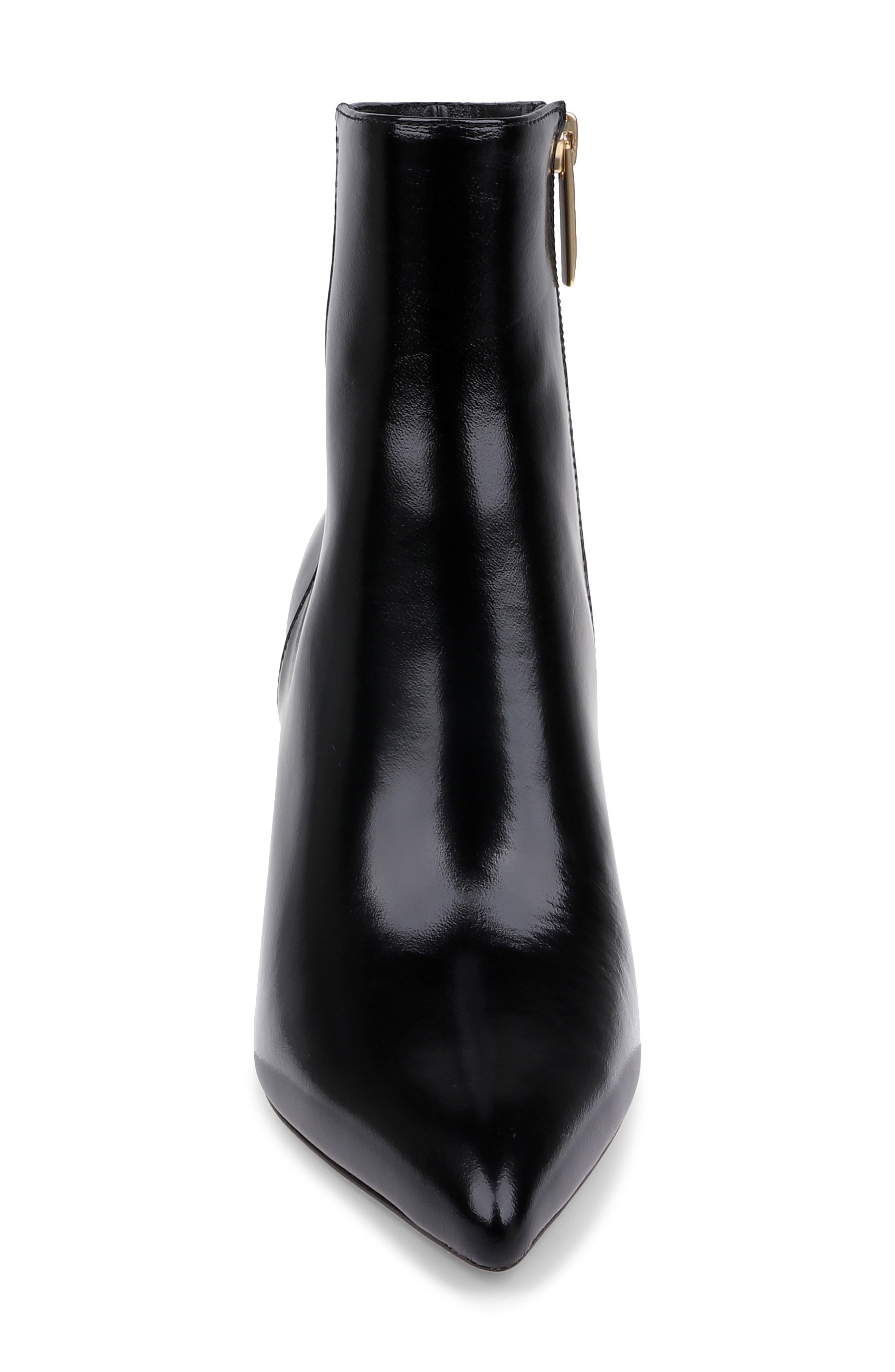 Houston II Leather Bootie, Alternate, color, BLACK LEATHER