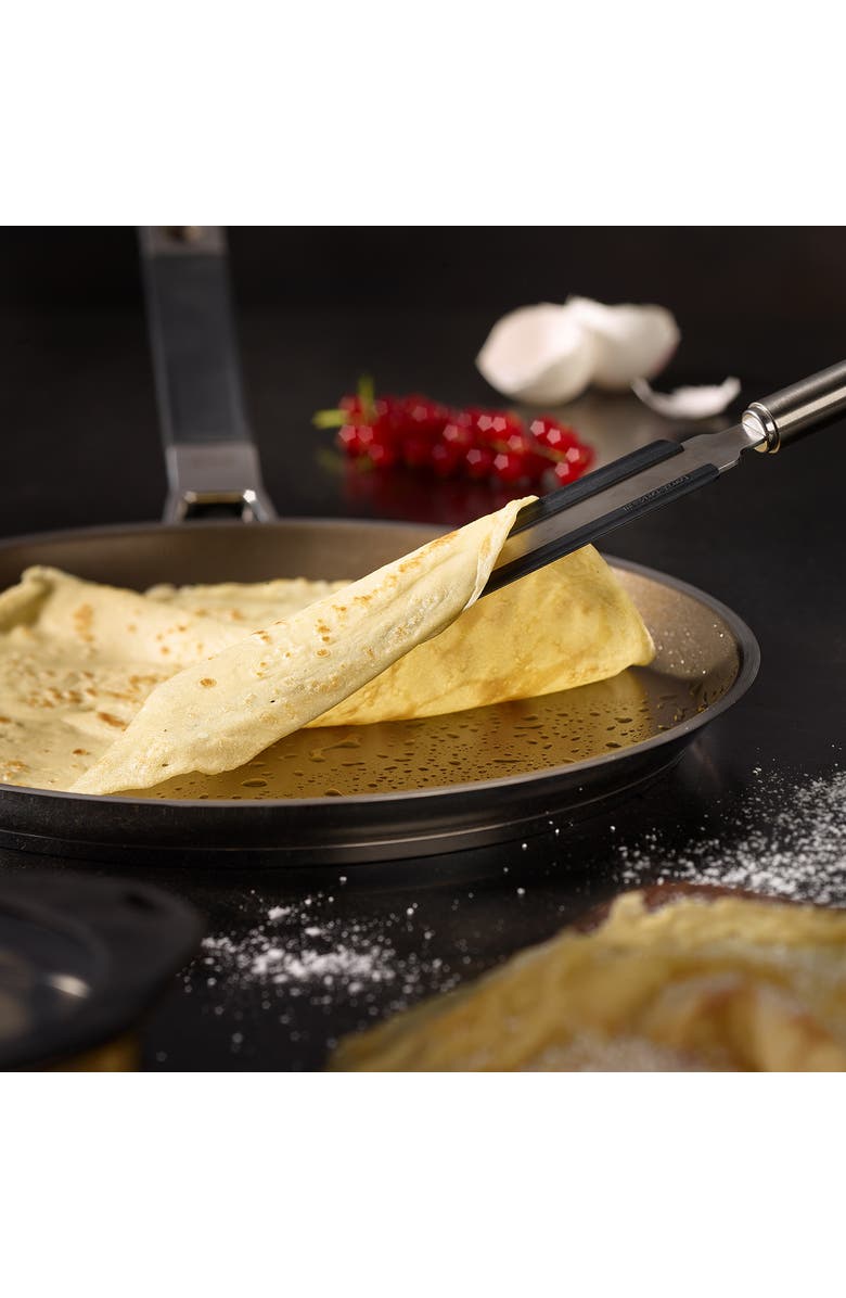 Rosle Stainless Steel Round Handle Crepes Turner, 12.6-Inch, Alternate, color, 