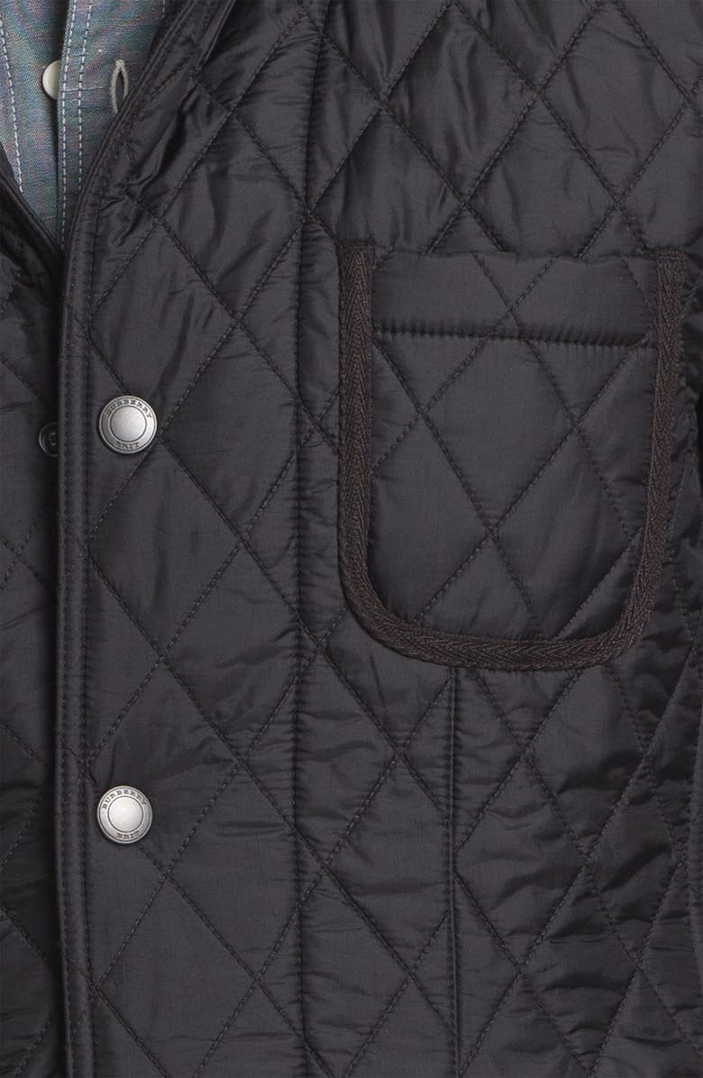 Burberry Brit 'Howe' Quilted Jacket, Alternate, color, 