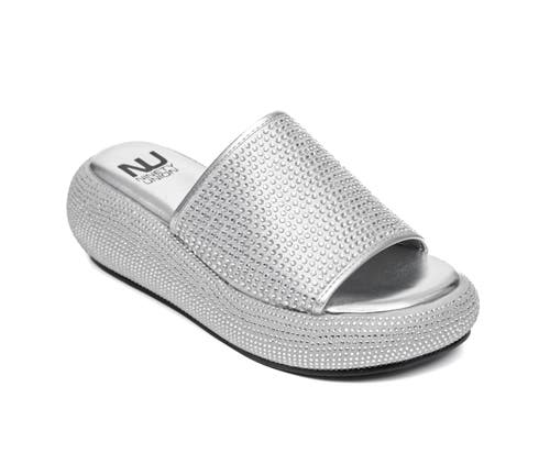 Ninety Union Rhinestone Platform Slide
