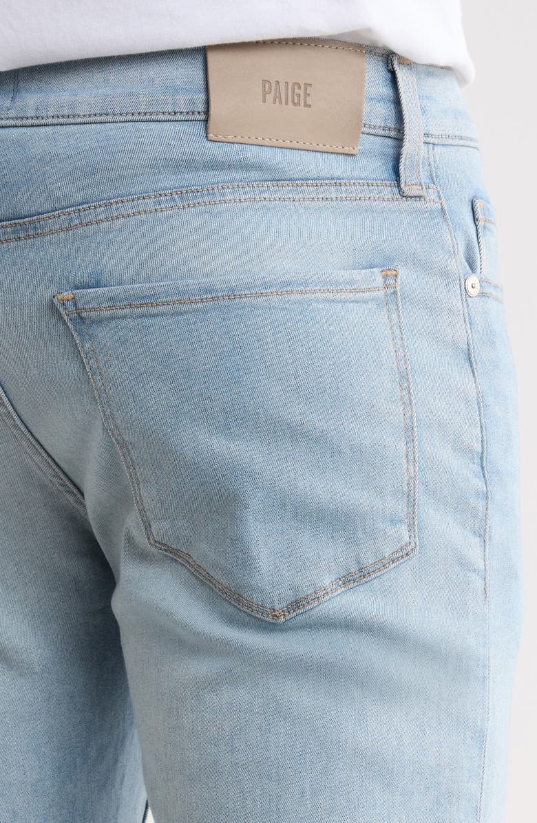 PAIGE Lennox Slim Fit Jeans, Alternate, color, Bradner