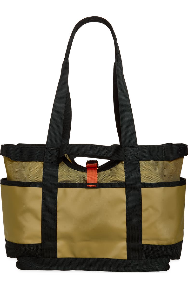 The North Face Base Camp Utility Tote, Alternate, color, Cedar/ Tnf Black/ Lava Red