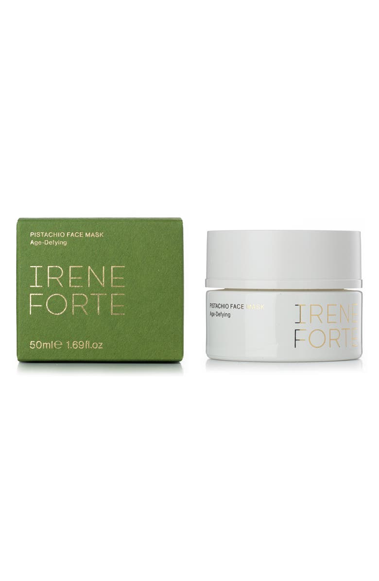 IRENE FORTE Pistachio Face Mask, Main, color,