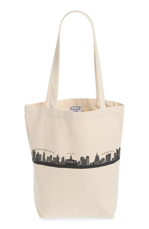 212 Skyline Canvas Tote