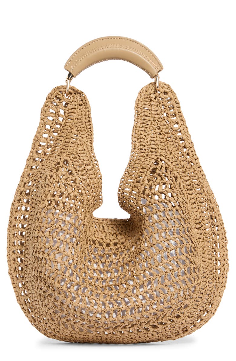 Urban Expressions Straw Hobo Shoulder Bag