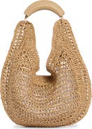 URBAN EXPRESSIONS HANDBAGS Straw Hobo Shoulder Bag