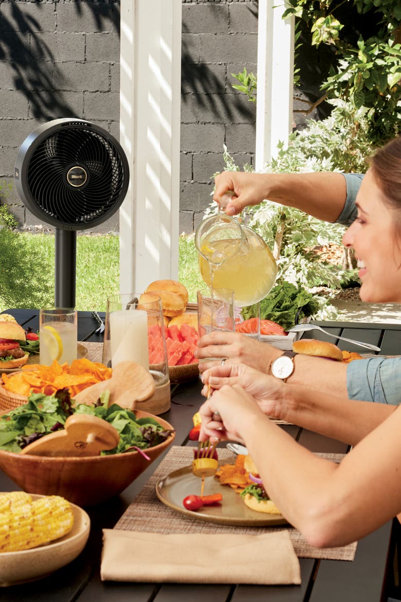 FlexBreeze Fan with InstaCool Misting Attachment, Alternate, color, Dark Grey
