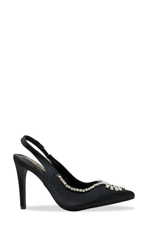 CHASE & CHLOE CHASE AND CHLOE HALSTON CRYSTAL SLINGBACK PUMP