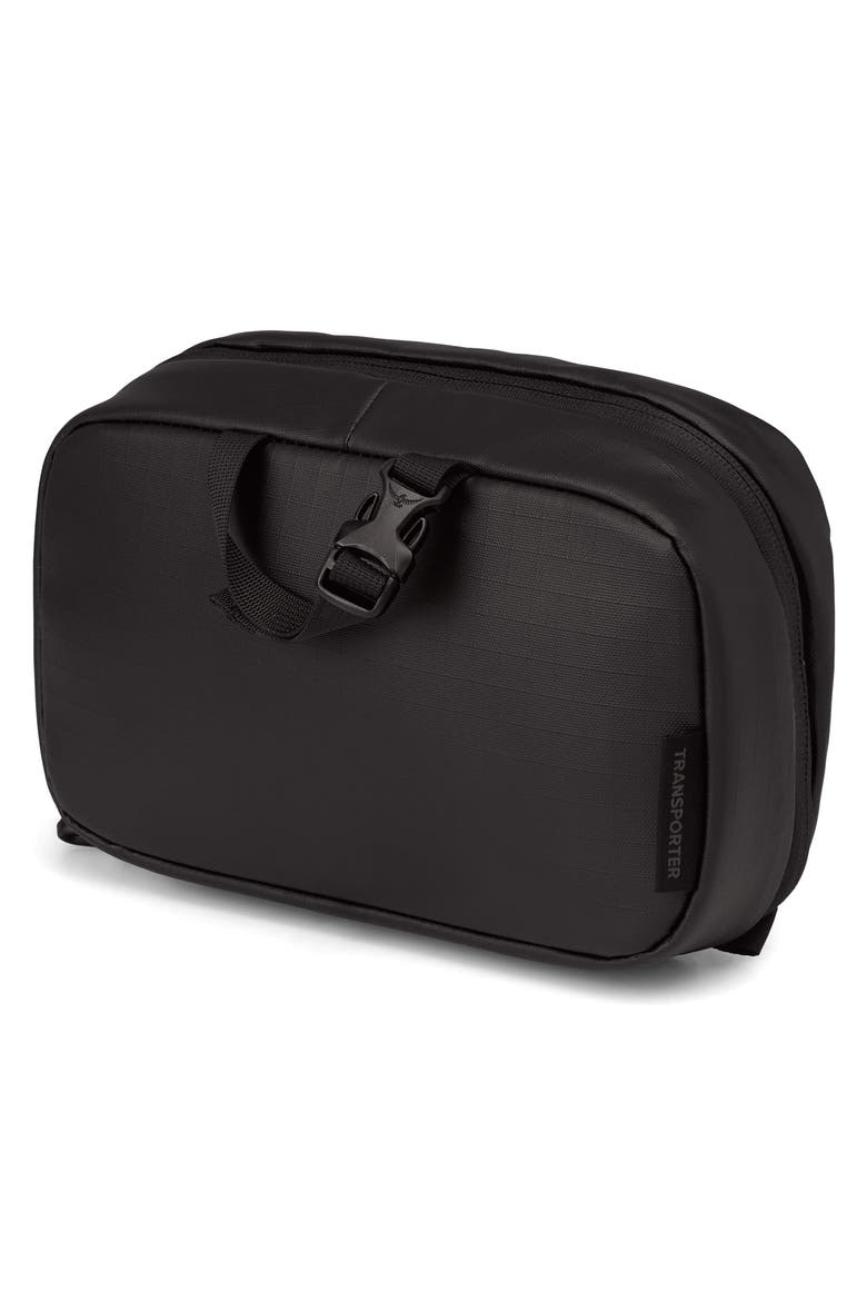 Transporter Water Resistant Toiletry Kit, Alternate, color, RAVEN BLACK/BLACK