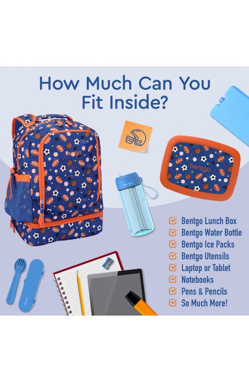 Bentgo Kids' Backpack With Insulated Lunch Pocket