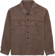 Fortela Helvetica Linen Overshirt