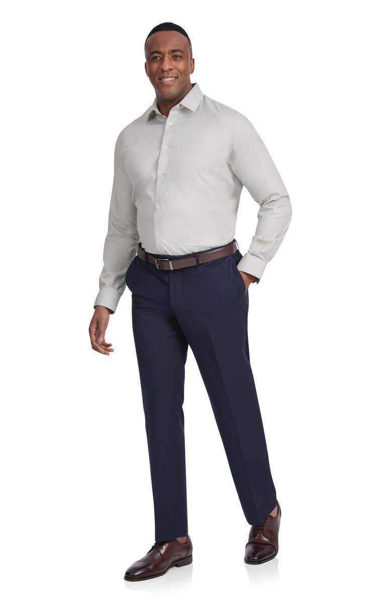 Johnny Bigg Solid Stretch Dress Shirt, Alternate, color, 