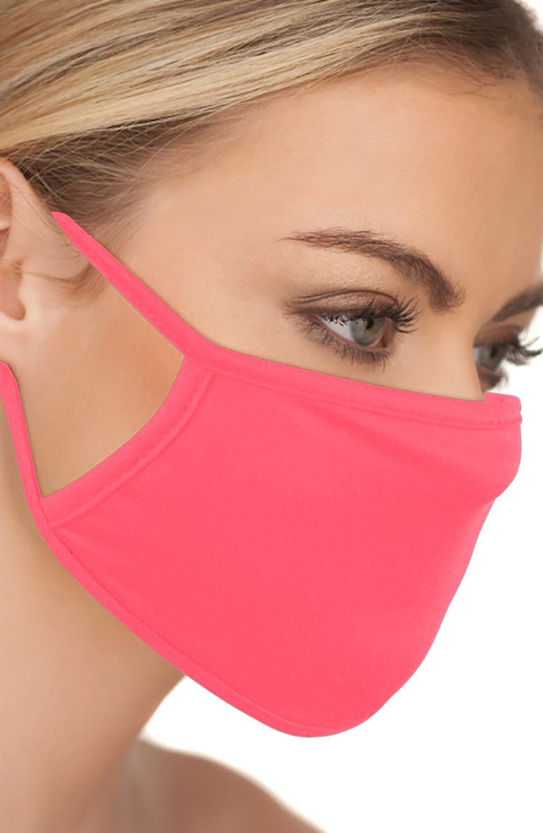 LOVE CHANGES Assorted 5-Pack Adult Face Masks, Main, color,