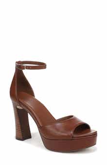 27 EDIT Naturalizer Delphie Ankle Strap Platform Sandal