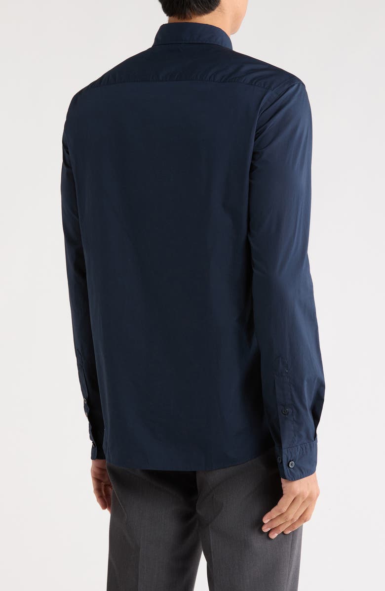 BOSS Roan Kent Long Sleeve Button-Up Shirt, Alternate, color, Dark Blue