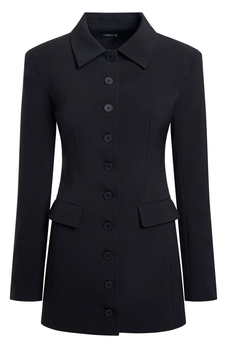 LIONESS Cheri Long Sleeve Minidress, Alternate, color,