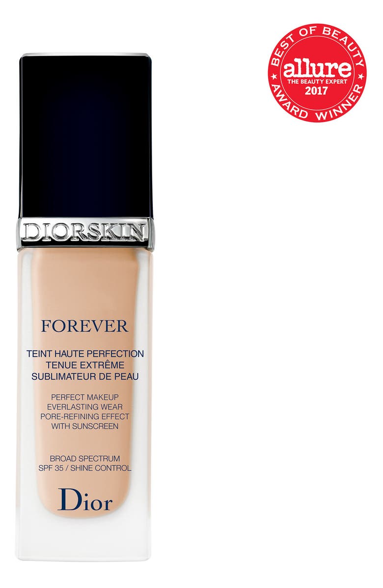 DIOR 'Diorskin Forever' Fluid Flawless Perfection Fusion Wear Makeup SPF 25, Alternate, color, 