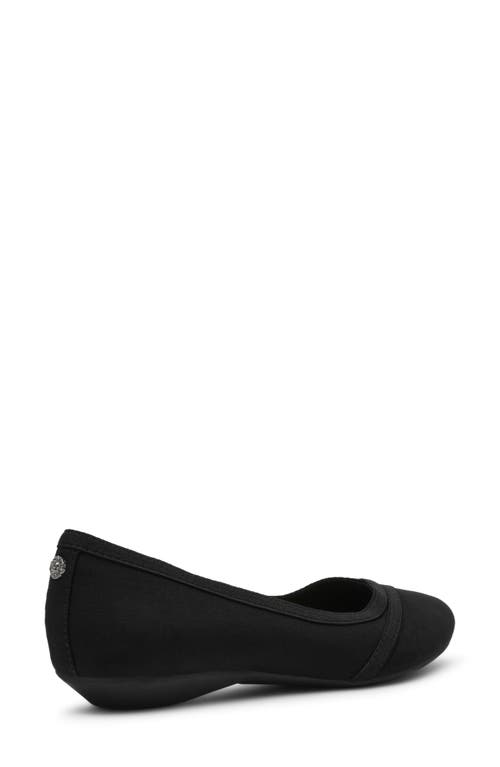 Anne Klein Iggy Womens Slip On Flats Ballet Flats In Black