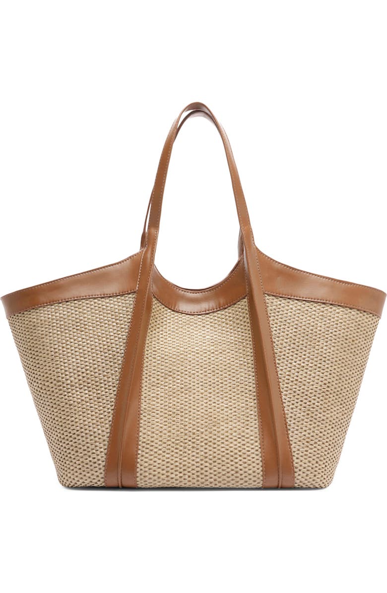 Arezzo Large Liana Shopper Bag, Main, color, Soul Natural/ Natural