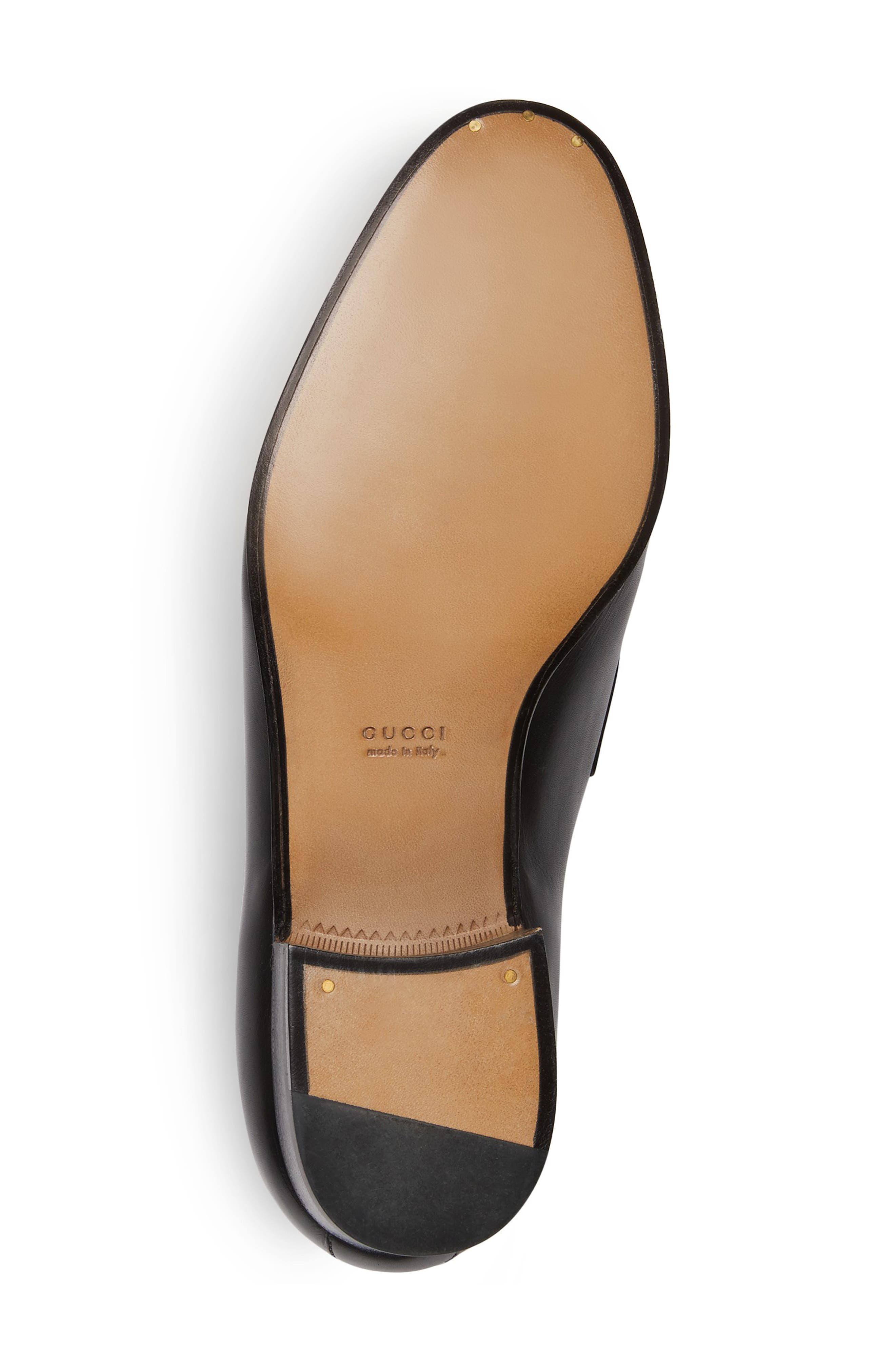 Gucci Paride Tassel Web Loafer, Alternate, color, 