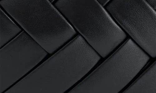 Jw Pei 'orla' Black Handbag With Adjustable And Removable Shoulder Strap And Interwoven Design In Ecoleathe In Black