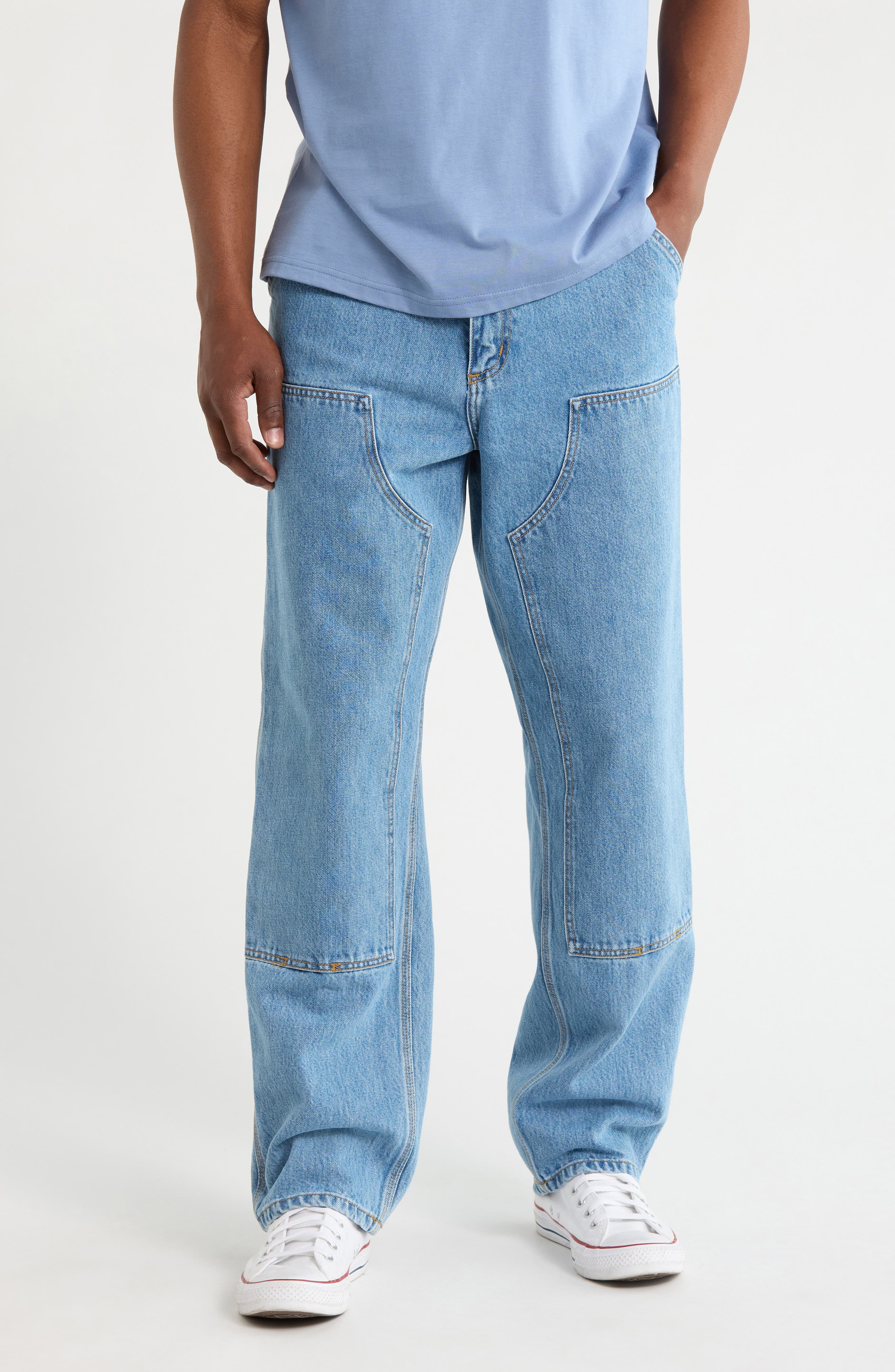 Double Knee Work Jeans - image 5