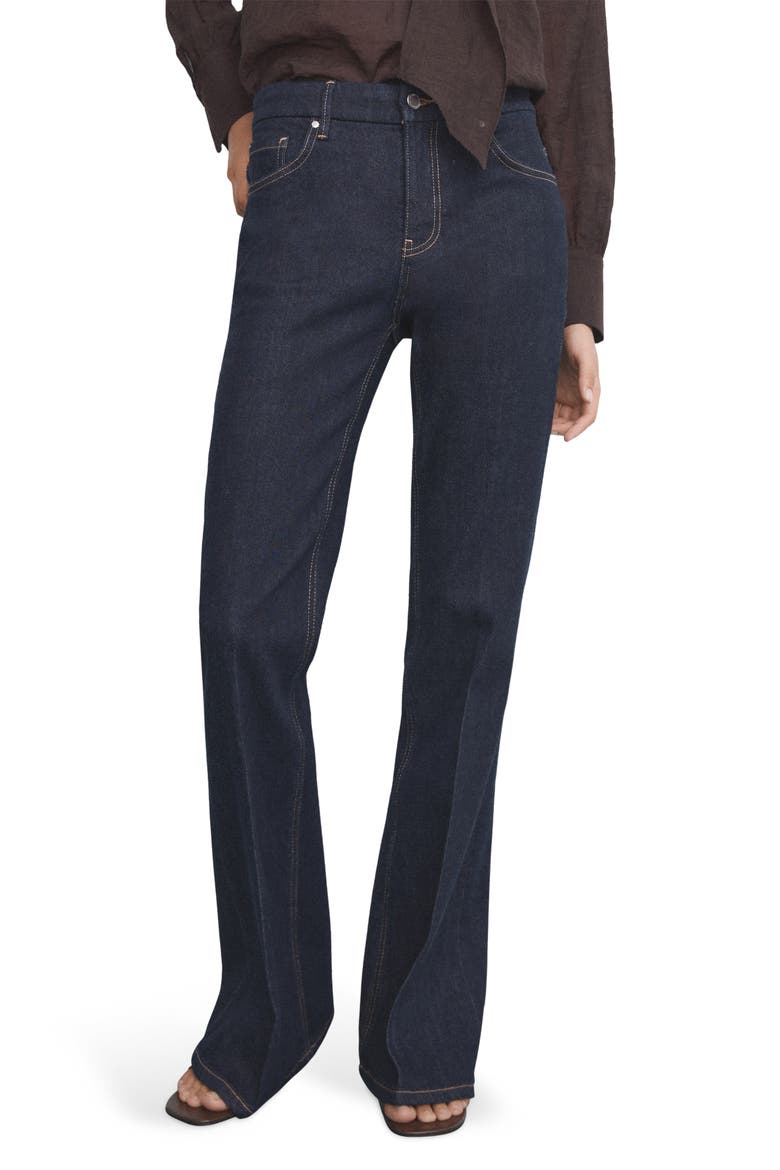 Violeta High Waist Flare Leg Jeans, Main, color, OPEN BLUE