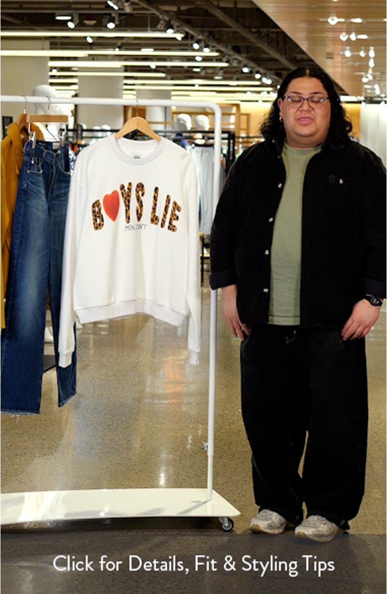 Caitlyn Coded Kara Crewneck Sweatshirt, sales video thumbnail