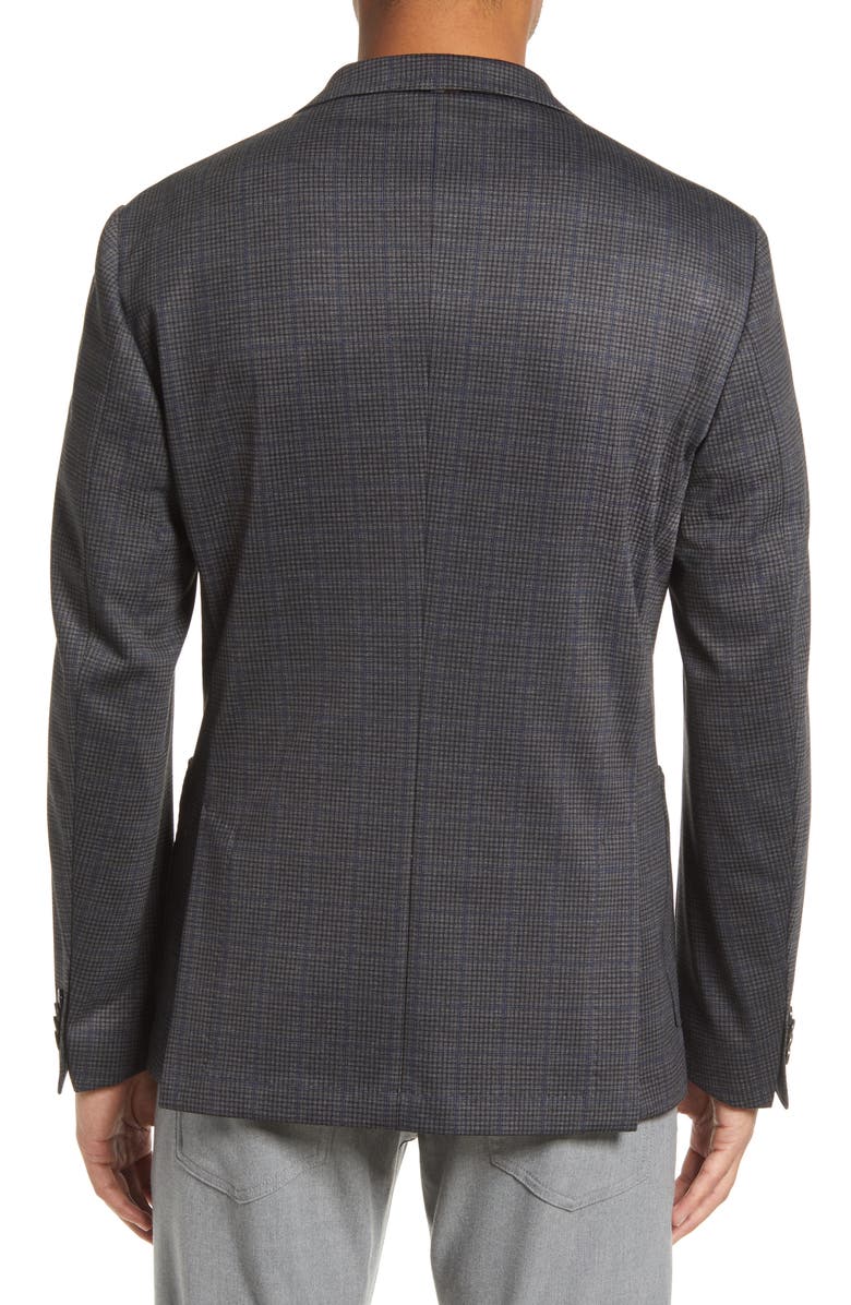 BOSS Hanry Slim Fit Plaid Sport Coat, Alternate, color,