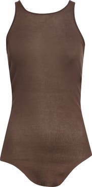 Rick Owens Basic Rib Cotton Tank