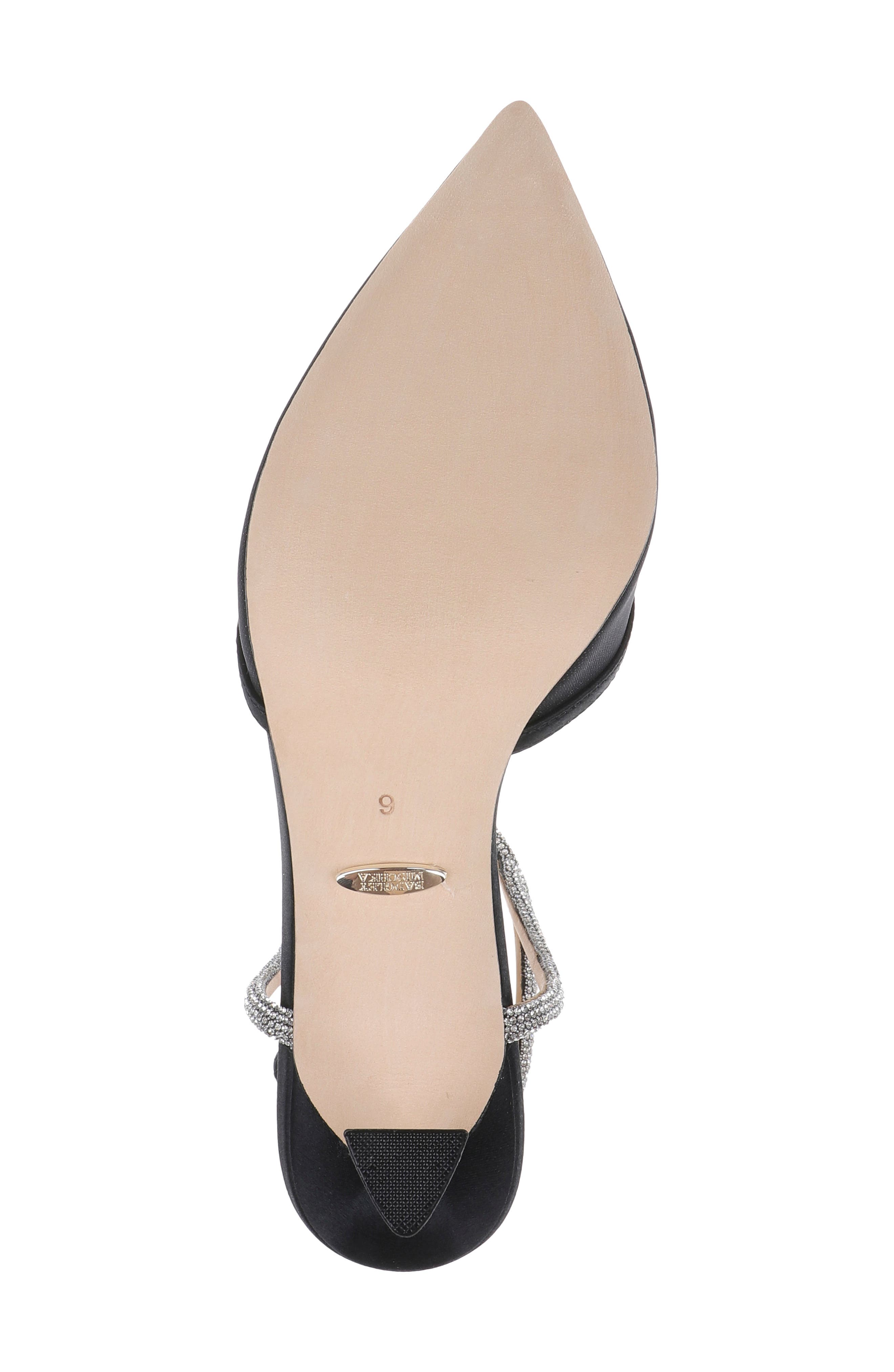 Kamilah III Ankle Strap Pump, Alternate, color, BLACKSATIN