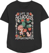 Strawberry Shortcake Women's Strawberry Shortcake Life Is Berry Delicious  Graphic T-Shirt