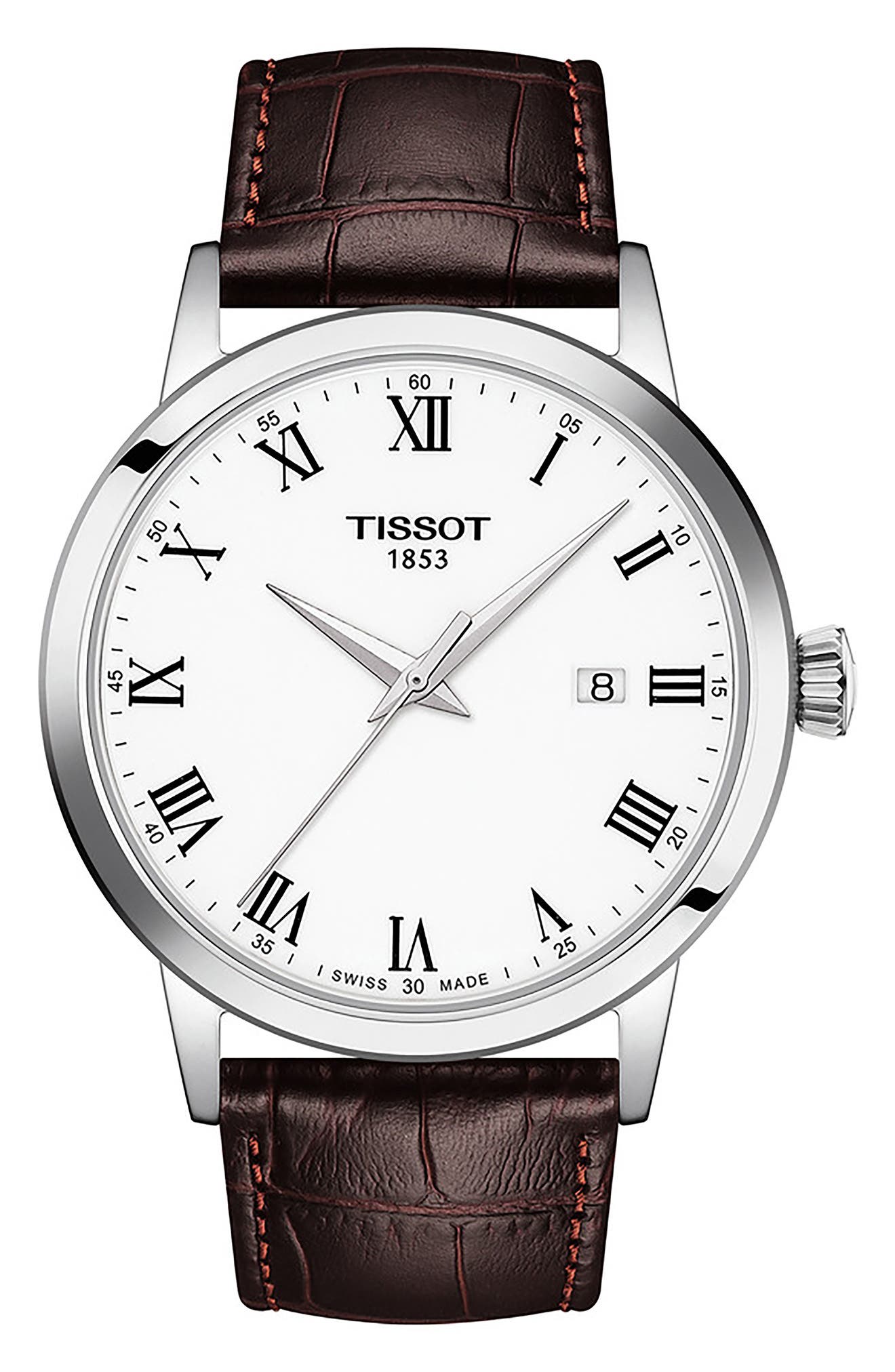 mens watch silver strap
