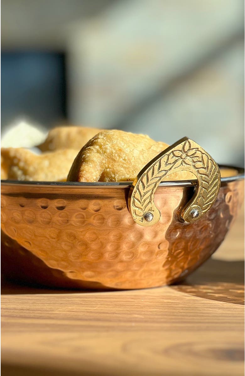 Verve Culture Handi Serving Bowl - Copper Double Walled, Alternate, color, NO COLOR