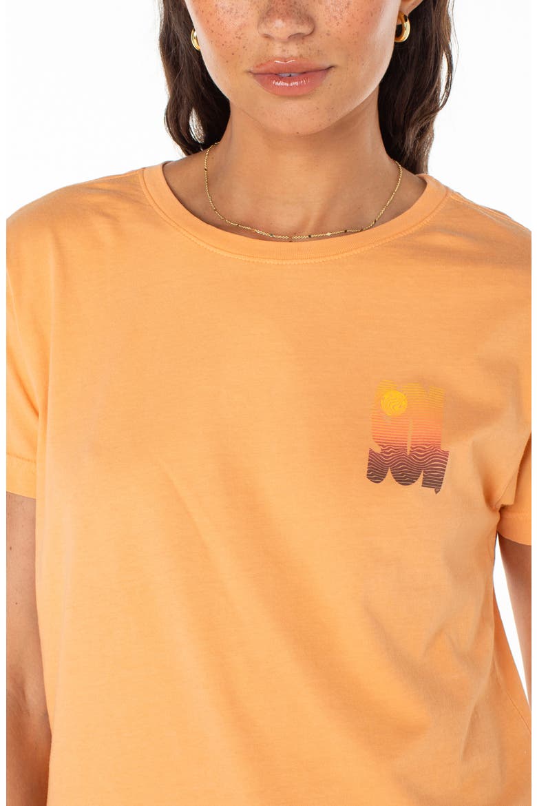 Graphic Print T-Shirt, Alternate, color, MUSKMELON